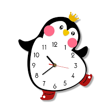 Animasi gambar jam dinding tanpa jarum. Lucu Putri Gadis Penguin Kartun Jam Dinding Gerakan Diam Nursery Kamar Tidur Kamar Anak Wall Art Dekorasi Warna Dinding Cetak Watch Wall Clocks Aliexpress