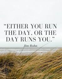 Either You Run The Day Or The Day Runs You Wallpaper Best Life Quotes The Day Runs You With Images Good Life Quotes Good Morning Quotes Morning Quotes Images
