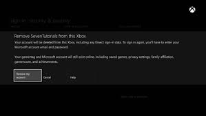 Make sure that you are signed out of any profiles and hit your guide button then download your profile! How To Remove Your User Account From An Xbox One Dummies