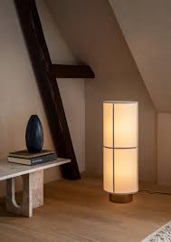 A Nordic Take On The Traditional Japanese Rice Paper Lantern Lamp Hashira April And May