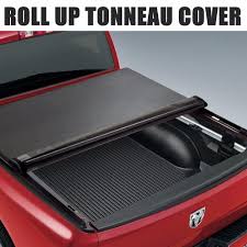 Heavy duty black vinyl tarp. Roll Lock Soft Retractable Tonneau Cover For 2004 2017 Ford F150 5 5ft 66 Bed Replacement Car Parts