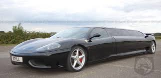 Check spelling or type a new query. 170 Mph Prom Limo World S First Ferrari Stretch Limousine Autospies Auto News