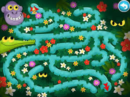Forskolelabyrint 123 Kluriga Labyrinter For Barn I Spannande Miljoer