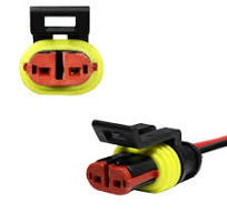 ‫YUNPICAR 2 دبوس الطريق 18 Awg سلك ماء 1.5 مم سلسلة محطة توصيل التوصيل مع  سلك AWG البحرية ، 5 حزمة : Amazon.ae‬‎