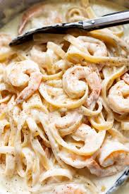 This Easy Creamy Homemade Shrimp Alfredo Pasta Recipe Is Decadent And Delicious You Won Pasta Recipes Alfredo Shrimp Alfredo Pasta Recipes Easy Shrimp Alfredo