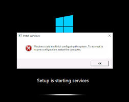 Troubleshoot Windows Could Not Finish Configuring The System Virtual Machines Microsoft Docs
