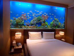 Now That S A Headboard Wall Aquarium Unique Bed Design Aquarium Design