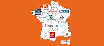 Notre carte, pays par pays. Nouvelles Regions Nouvelles Identites La Carte Des Logos Regionaux A Telecharger Cap Com Cap Com