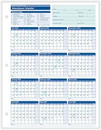amazon com complyright 2022 2023 fiscal year attendance calendar pack of 50 office products