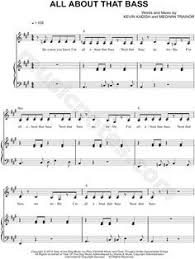All About That Bass By Meghan Trainor Sheet Music Violin Music Clarinet Music