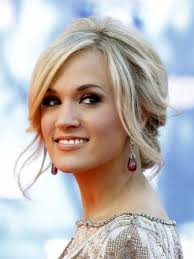 5 Celebrity Updos To Try This Hot Hot Summer 3 Carrie Underwood Wavy Front Updo Weddinghairmediuml Wedding Hair Front Front Hair Styles Short Wedding Hair