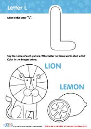 Preschool letter l coloring sheets. The Letter L Sound