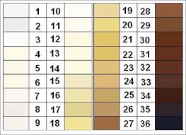 correlation between skin color evaluation by skin color