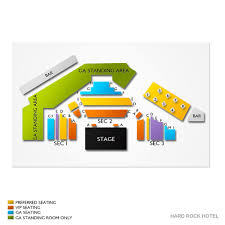 Vinyl Hard Rock Seating Chart Www Bedowntowndaytona Com