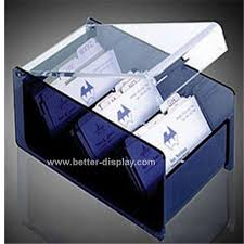 Great business card storage box with expandable design, the transparent. China Acrylic Business Card Storage Box Btr H5002 China Acrylic Business Card Storage Box Acrylic Business Card Box