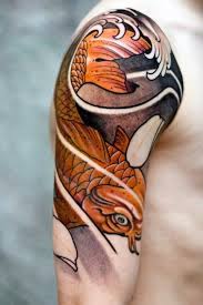 Koi Fish Tattoo Meaning Koi Tattoo Koi Tattoo Design Tattoo Sleeve Designs