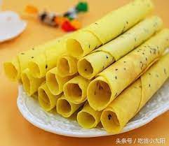 外婆花了不到10分鐘給我做的這道芝麻蛋捲 簡單幾步 好吃到爆 food vegetables carrots