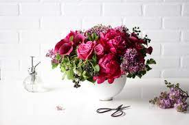 The Drama Of Fuchsia Peonies Heirloom Jewel By Winston Flowers Fresh Flowers Arrangements Winston Flowers Flower Arrangements
