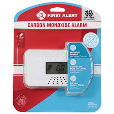 The co alarm is not designed to detect fire or any other gas. First Alert Co710 10 Year Carbon Monoxide Alarm Temperature Digital Display First Alert Store