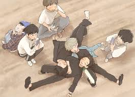 Thanks for watching bts anime version like, share, and subscribehello to all otakui don't own the music nor the pictures credits to the rightful owners. æ¹¯ On Twitter Bts Fanart Bts Chibi Bts Drawings
