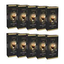 Nespresso machines brew espresso and coffee from coffee capsules. Caffitaly Espresso Collection Nespresso Compatible Coffee Bricks Capsules Soave 100 Pods Amazon Com Grocery Gourmet Food