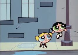 Bubbles And Buttercup Powerpuff Girls Cartoon Powerpuff Girls Powerpuff Girls Wallpaper