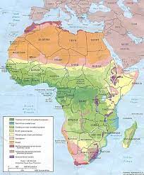 They were the largest rivers in west africa. Jungle Maps Map Of Africa Vegetation Zones
