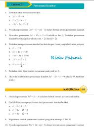 Soal matematika kelas 6 sd semester 1. Jawaban Buku Paket Matematika Kelas 9 Halaman 81 Brainly Co Id