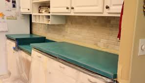 Using tile rather than solid granite cuts the both the tile and the grout should be properly sealed. Epoxy Over Laminate Counters Aka Formica Mimzy Company