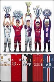 And These Are The Champions Of The Top 5 Leagues In Europe Now Prepared For The Remainder Of The Champions League Spor
