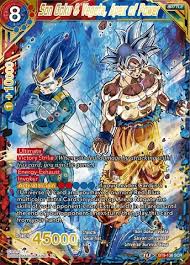 Check spelling or type a new query. Son Goku Vegeta Apex Of Power Bt9 136 Scr Dragon Ball Super Singles Universal Onslaught Coretcg