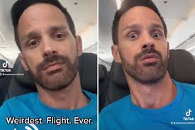 Bizarre noises take over American Airlines flight intercom