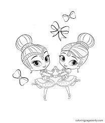Nahal shimmer and shine coloring page. Shimmer And Shine Dance Coloring Pages Shimmer And Shine Coloring Pages Coloring Pages For Kids And Adults