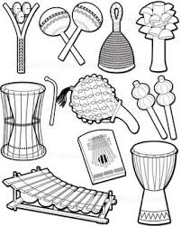 Latin american percussion instruments names. Musical Instruments African Instruments Clip Art Musical Instruments Drawing Bird Silhouette Art African Drums Art