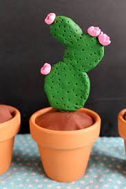Choose a dead or dying branch from a cactus, and cut it to the desired length. Diy Clay Cactus That Anyone Can Make The Country Chic Cottage