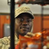 Spc. Eric Pack, a carpentry and masonry specialist