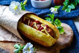 Hot Dog Vegetarien Maison Et Facile Healthyfood Creation Recette En 2020 Recettes De Cuisine Vegetarien Pains A Hot Dog