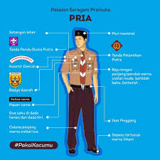 Penempatan, warna dan bentuknya sama dengan putra. Asn Di Jabar Wajib Kenakan Seragam Pramuka Setiap Tanggal 14 Ini Kata Ridwan Kamil Merdeka Com