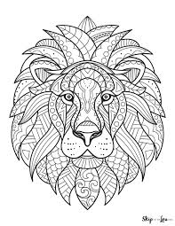 Show your kids a fun way to learn the abcs with alphabet printables they can color. Lion Coloring Pages Skip To My Lou