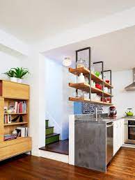 Create a neat coffee area with these shelves—coffee mugs under and teapot above. The Benefits Of Open Shelving In The Kitchen Hgtv S Decorating Design Blog Hgtv