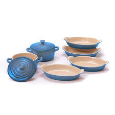 Maybe you would like to learn more about one of these? Le Creuset Heritage Marseille Stoneware Set Of 4 Petite 6 Ounce Au Gratin Dishes With 2 Mini Cocottes Details Can Be Foun Au Gratin Dish Au Gratin Stoneware