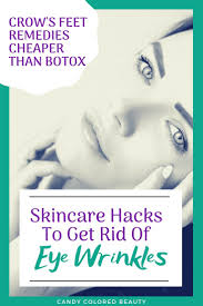 How To Get Rid Of Crow S Feet And Eye Wrinkles Eye Wrinkle Skin Care Tips Oil Wrinkles