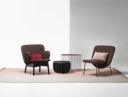 Ala Designer Lounge Chairs From La Cividina All Information High Resolution Images Cads Catalogues Con Furniture Graphic Metal Lounge Chairs Design