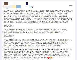 Adab suami ketika isteri mengandung. Kahwin Dah Lama Tapi Tak Ada Anak Wanita Kongsi Kisah Dimomok Pantang Larang Makcik Makcik Konon Bela Kucing Susah Mengandung Viral Mstar