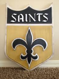 Hand Jigged And Painted Wood Sports Sign New Orleans Saints Wood Sign Hand Distressed Wall Decor 3 D Wo Hand Painted Wood Sign Hand Painted Signs Wood Signs
