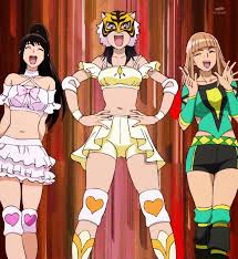 Tiger Mask W 38 Springer Milk Mint Candy Pair Tiger Mask Sports Anime Miss X