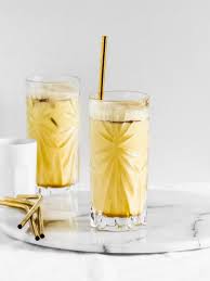 Goldene Milch Kurkuma Latte Auf Eis Goldene Milch Rezept Eistee Rezept Goldene Milch