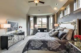 Gehan Homes Dallas Texas Devonshire Magnolia Romantic Bedroom Grey Walls Mirror Furniture Mirror Headboard L Home Home Decor Home Decor Inspiration