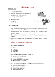 Instructivo de un juguete papalote huixcolotla tareas feria. Instructivos De Manualidades Cortos Para Ninos Novocom Top