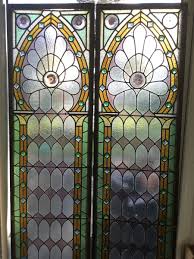 Dsc06016 art deco stained glass. Stained Glass Pair Of Art Deco Stained Glass American Glass Dlg From Tiffany Stained Glass Ironworks Stones